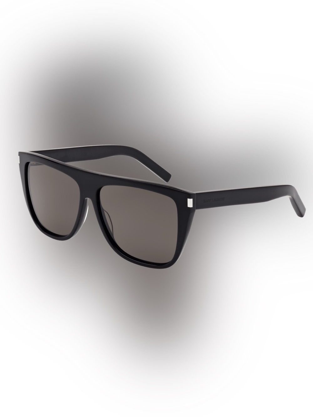 Classic Black Square Sunglasses - Smoke Lenses SL 1-002